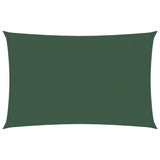 Vidaxl Sun Shade Rectangular 4x7 M Tessuto Oxford Verde scuro