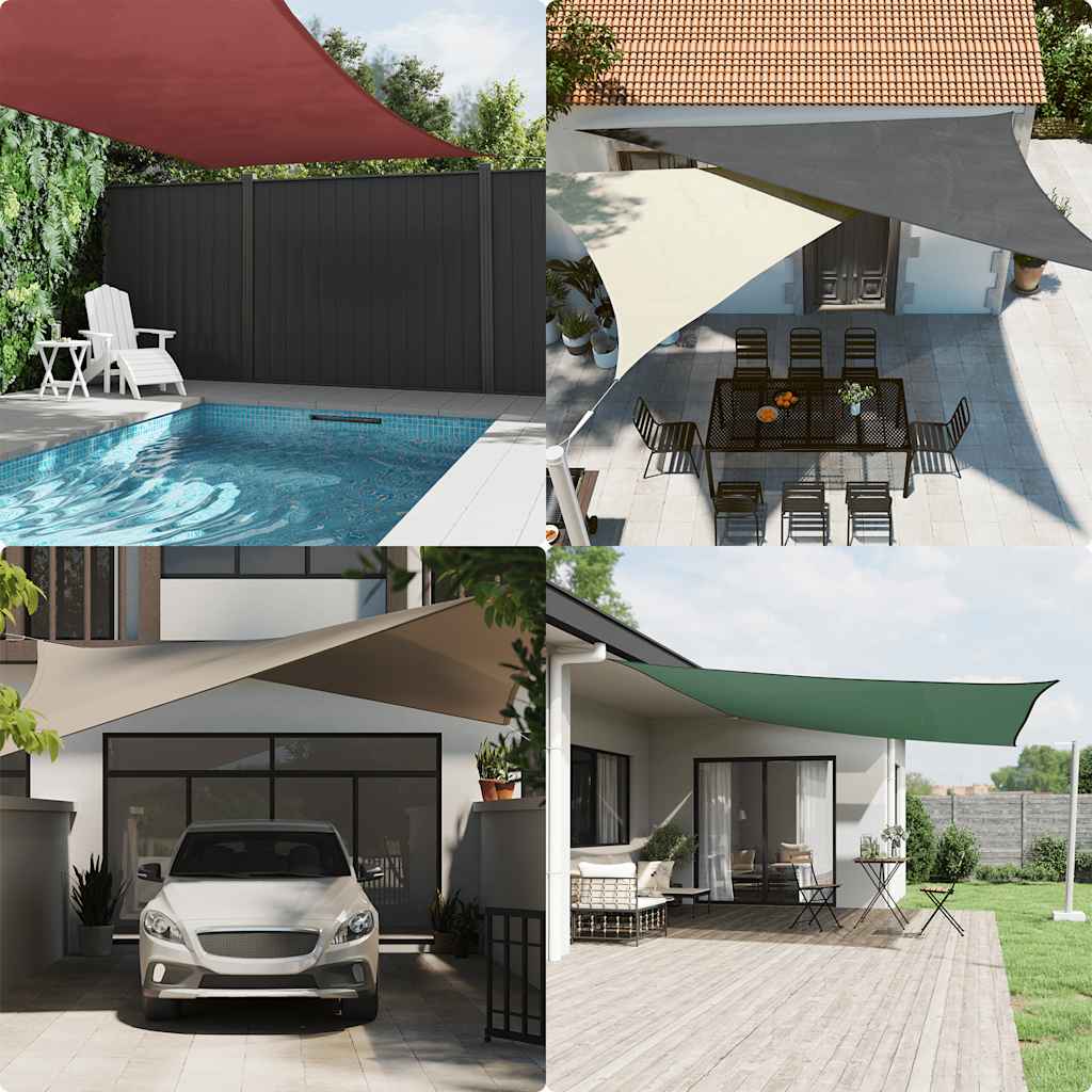 Vidaxl SunShade Square 2x2 m Oxford Fabric černá