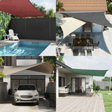 Vidaxl SunShade Square 2x2 m Oxford Fabric černá