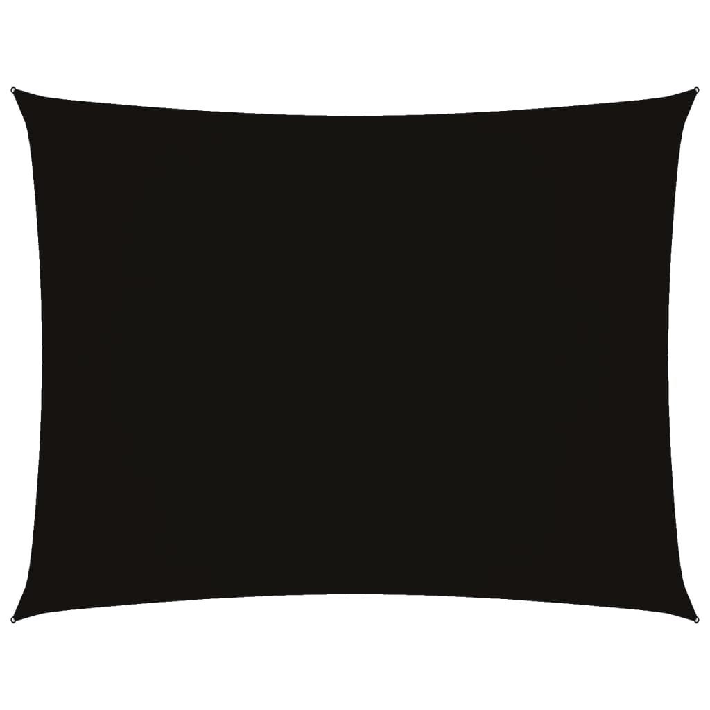 Vidaxl Sunshade rektangulær 2x3 m Oxford Stof sort