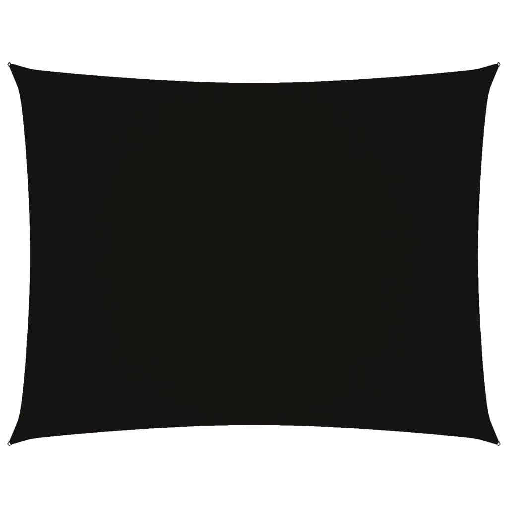 Vidaxl Sunshade rektangulær 3x4,5 m Oxford stof sort