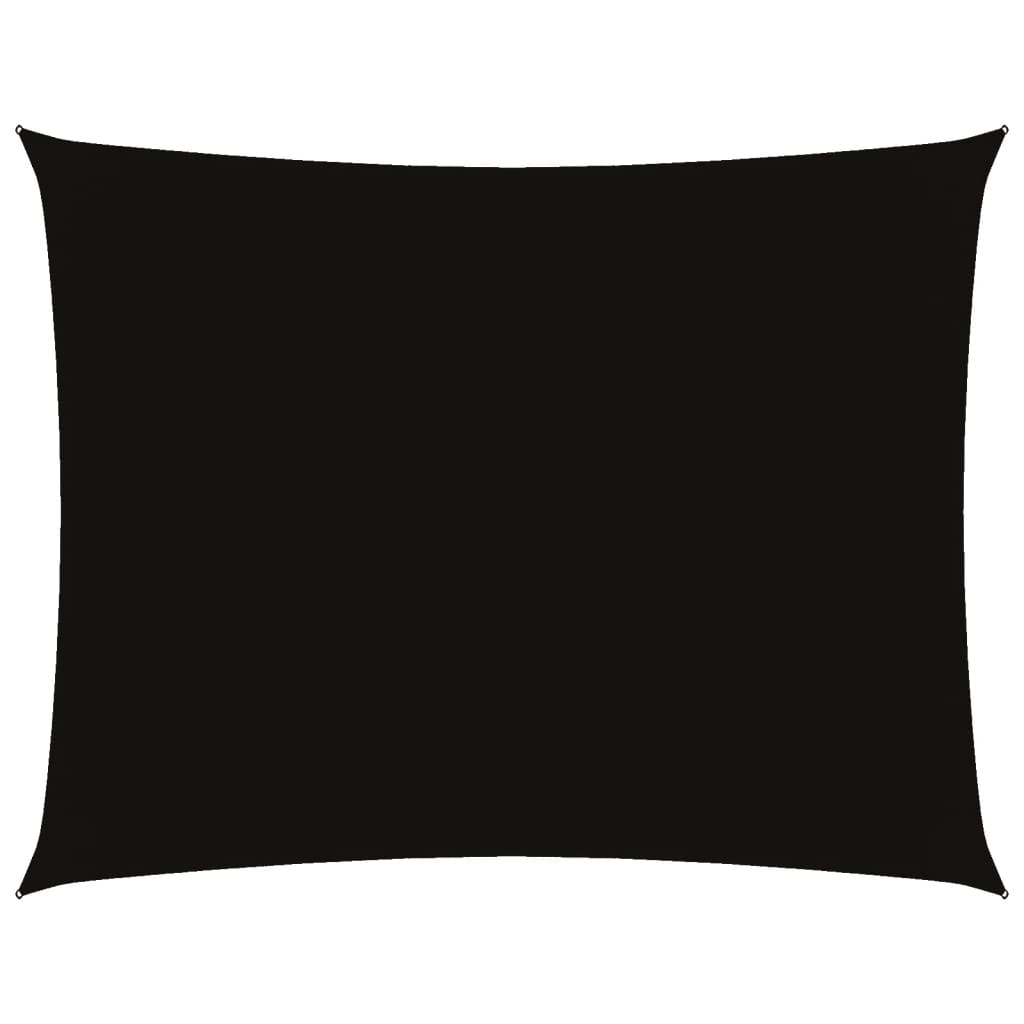 Vidaxl Sunshade Rectangular 4x5 M Oxford Stof sort