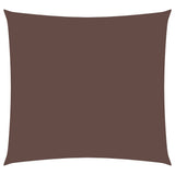 Vidaxl awning square 4.5x4.5 m Oxford fabric brown