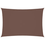 Vidaxl Sunshade Rectangular 3x5 M Oxford Fabric Brown