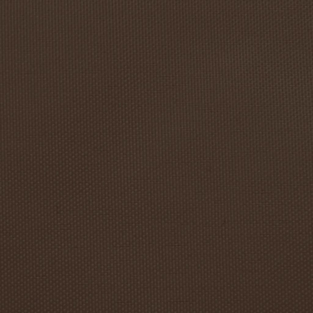 Vidaxl Zonnezeil Trapezium 2 4x3 M Oxford tkanina rjava