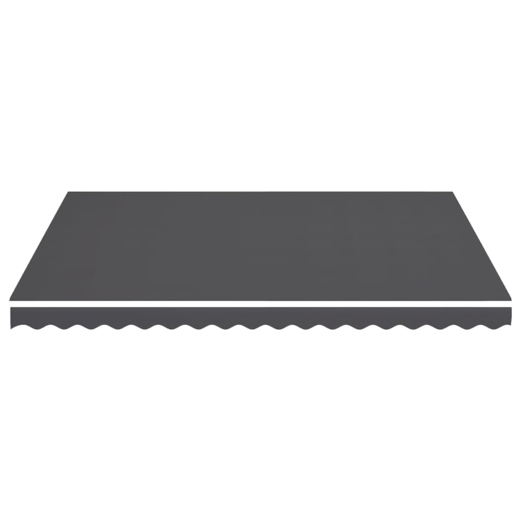VidaXL Replacement cloth for Luifel 4.5x3.5 m Anthracite -colored
