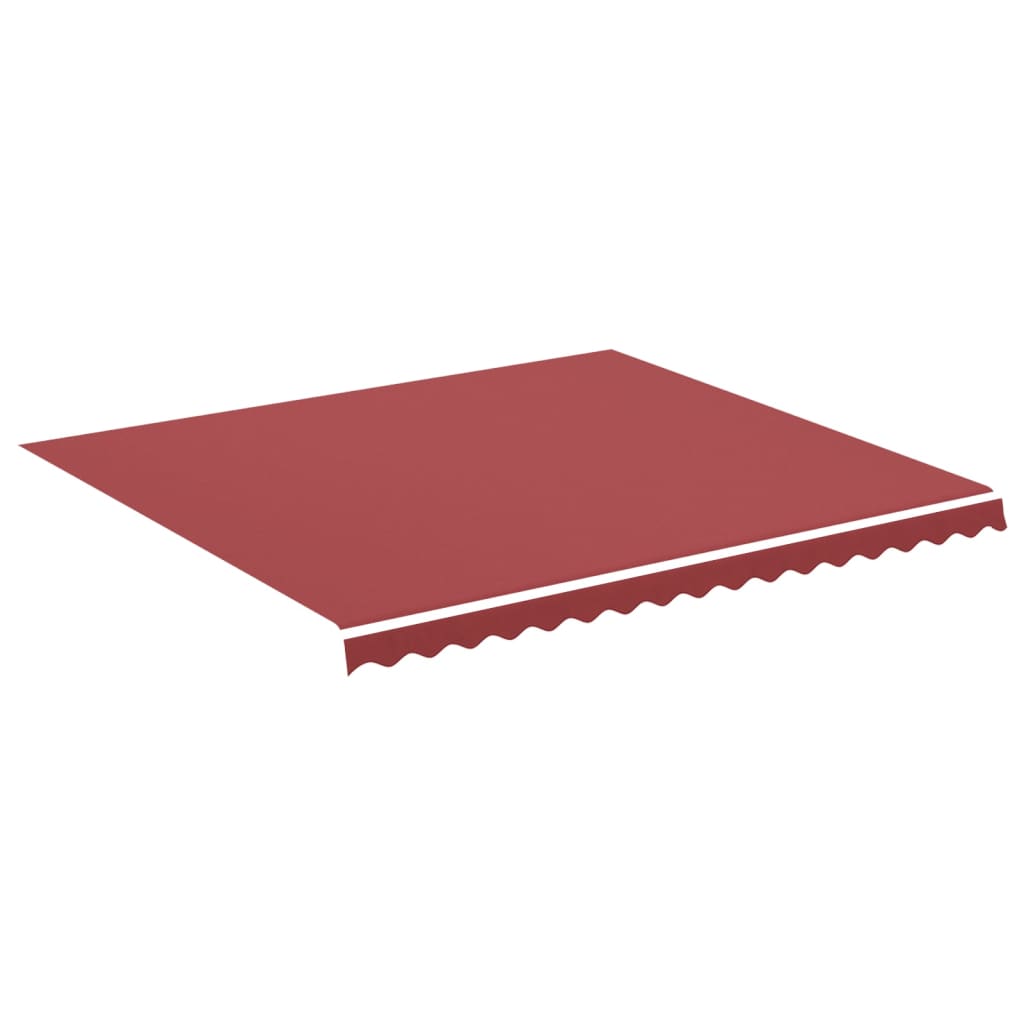 Vidaxl replacement cloth for Luifel 4x3.5 m Bordeaux red