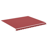 Vidaxl replacement cloth for Luifel 4x3.5 m Bordeaux red