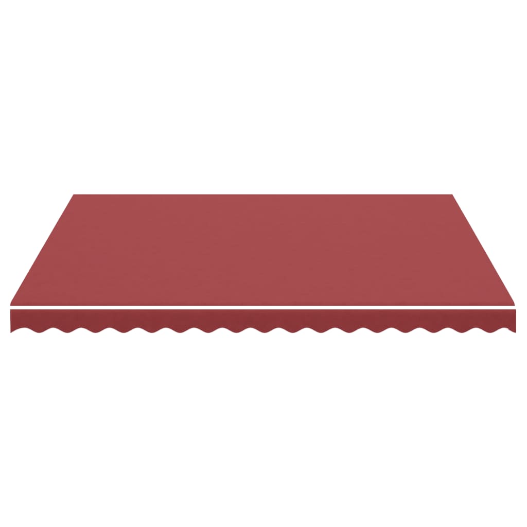 Vidaxl replacement cloth for Luifel 4x3.5 m Bordeaux red