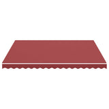 Vidaxl replacement cloth for Luifel 4x3.5 m Bordeaux red