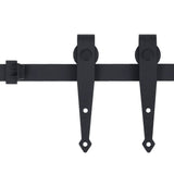 Sospensione Vidaxl Set per mini -skiver porta 200 cm in acciaio al carbonio