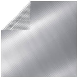 Vidaxl Poolabdeckung rechteckige 600 x 400 cm PE Silberfarbe