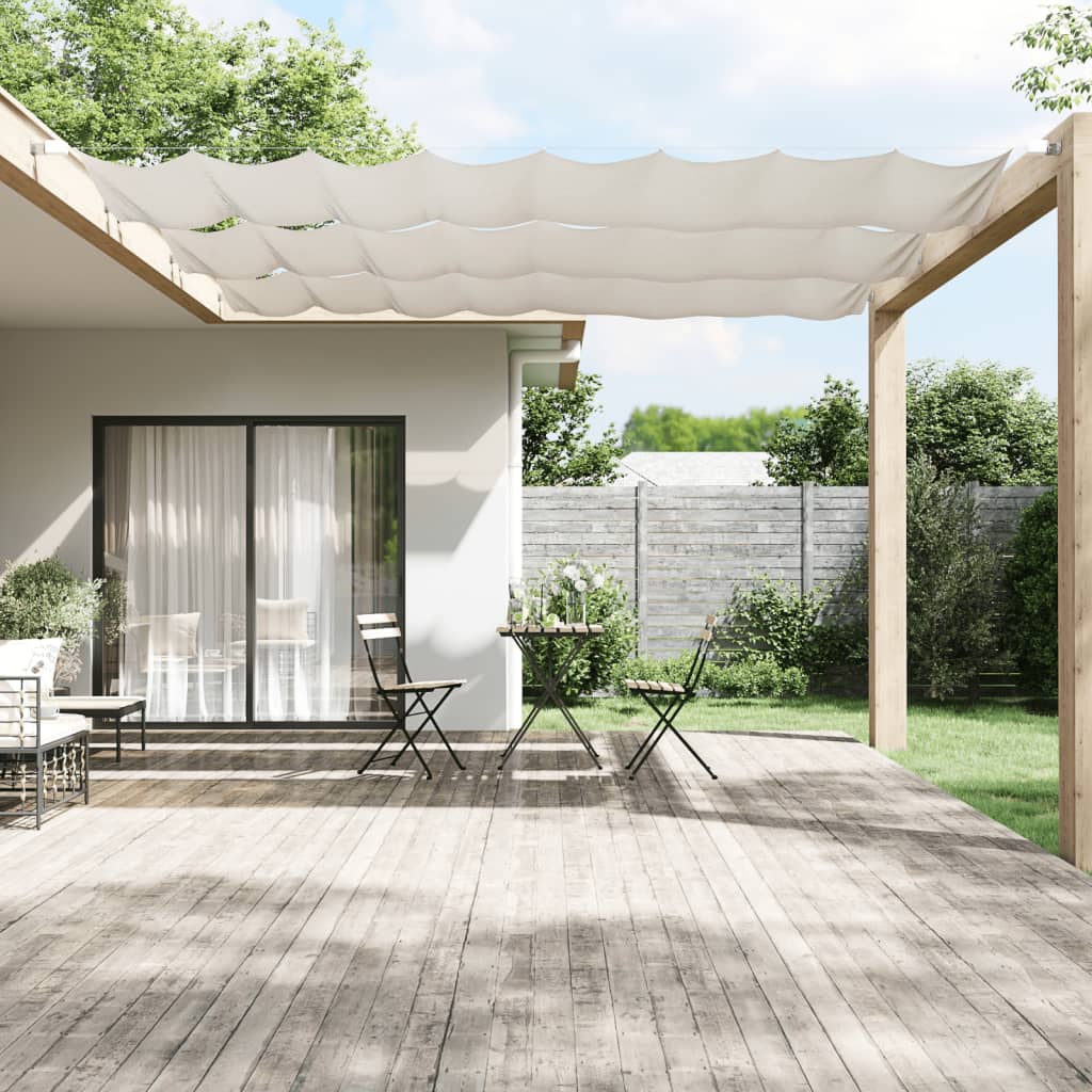 Vidaxl luifel vertikální 60x800 cm oxfordská textilie bílá
