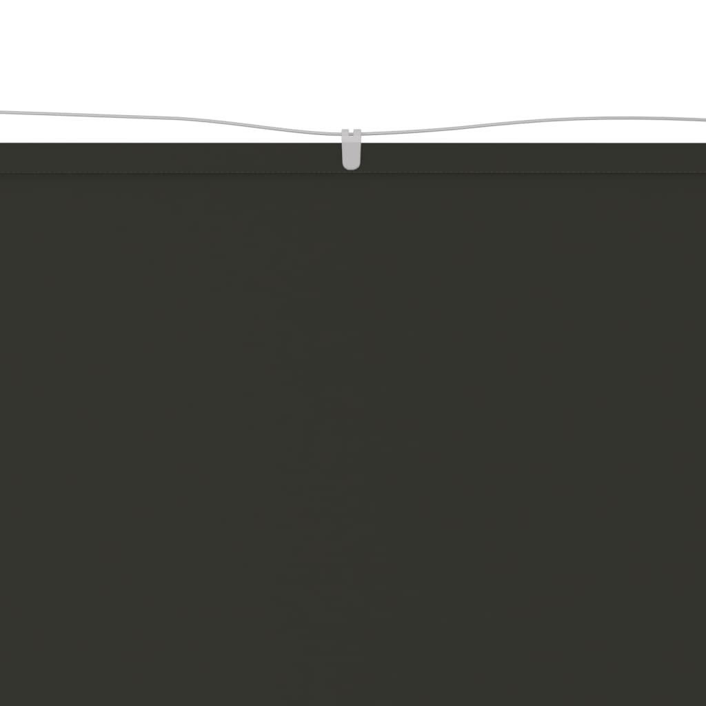 Vidaxl Luifel vertical 140x800 cm Oxford fabric anthracite -colored