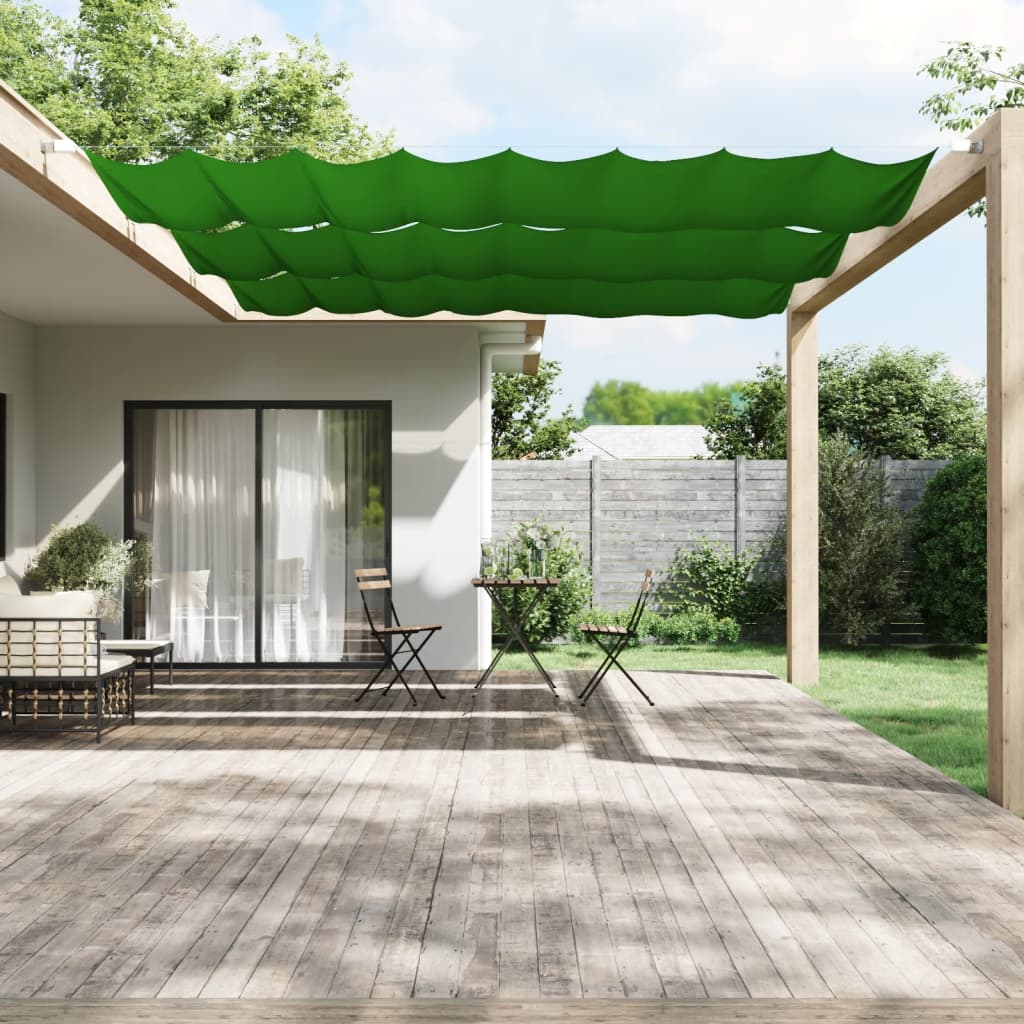 Vidaxl luifel pionowy 180x600 cm Oxford Fabric Light Green