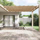 Vidaxl Luifel vertical 100x800 cm Oxford fabric taupe