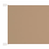 Vidaxl Luifel Vertical 140x360 cm Oxford fabric taupe