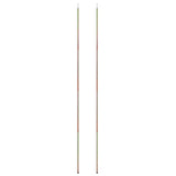 Vidaxl Pictos de atardecer 2 st 200 cm de acero galvanizado