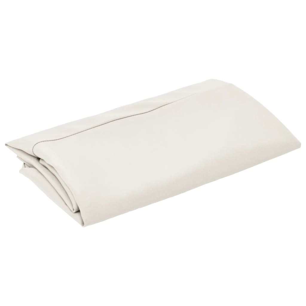 Vidaxl replacement cloth for floating parasol 350 cm sand white