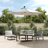 Vidaxl replacement cloth for floating parasol 350 cm sand white