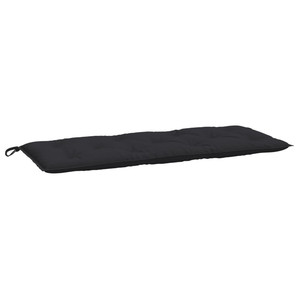 Vidaxl Garden Bench Cushion 120x50x7 CM Oxford Fabric Negro