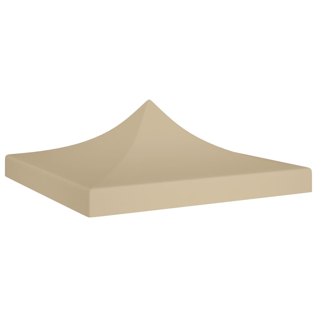 VIDAXL -Party -Zeltdach 270 g m² 3x3 m Beige