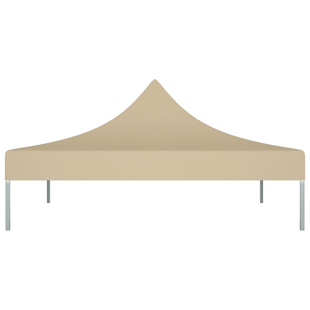 VIDAXL -Party -Zeltdach 270 g m² 3x3 m Beige