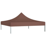 Šotska streha Vidaxl Party 270 g m² 3x3 m rjava