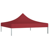 Vidaxl Party tent roof 270 g m² 2x2 m Bordeaux red