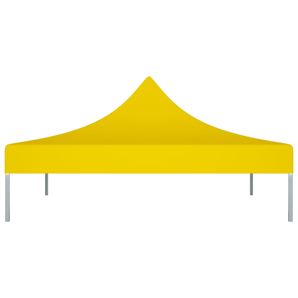 Vidaxl Party Tent Dach 270 g m² 2x2 m żółty