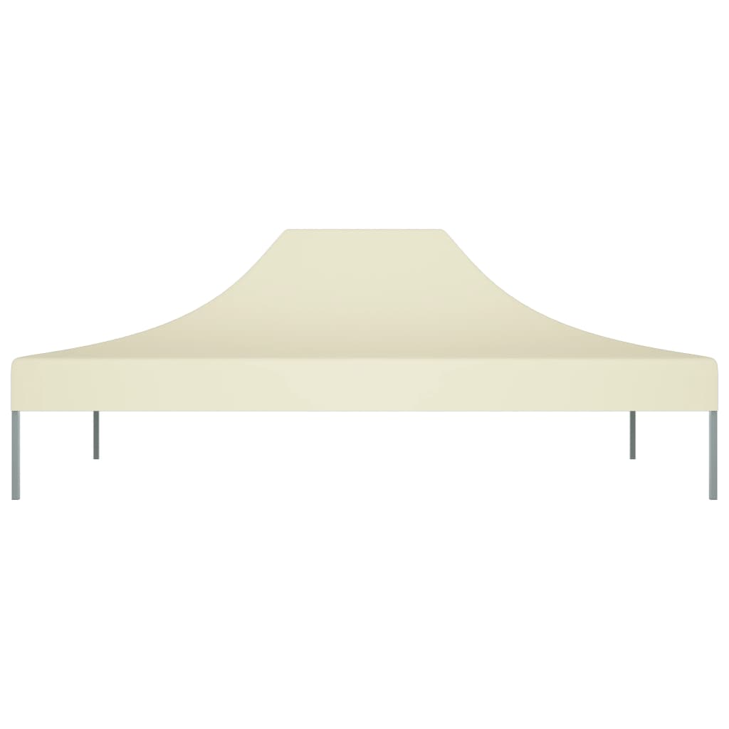 Šotska streha Vidaxl Party 270 g m² 4x3 m krema