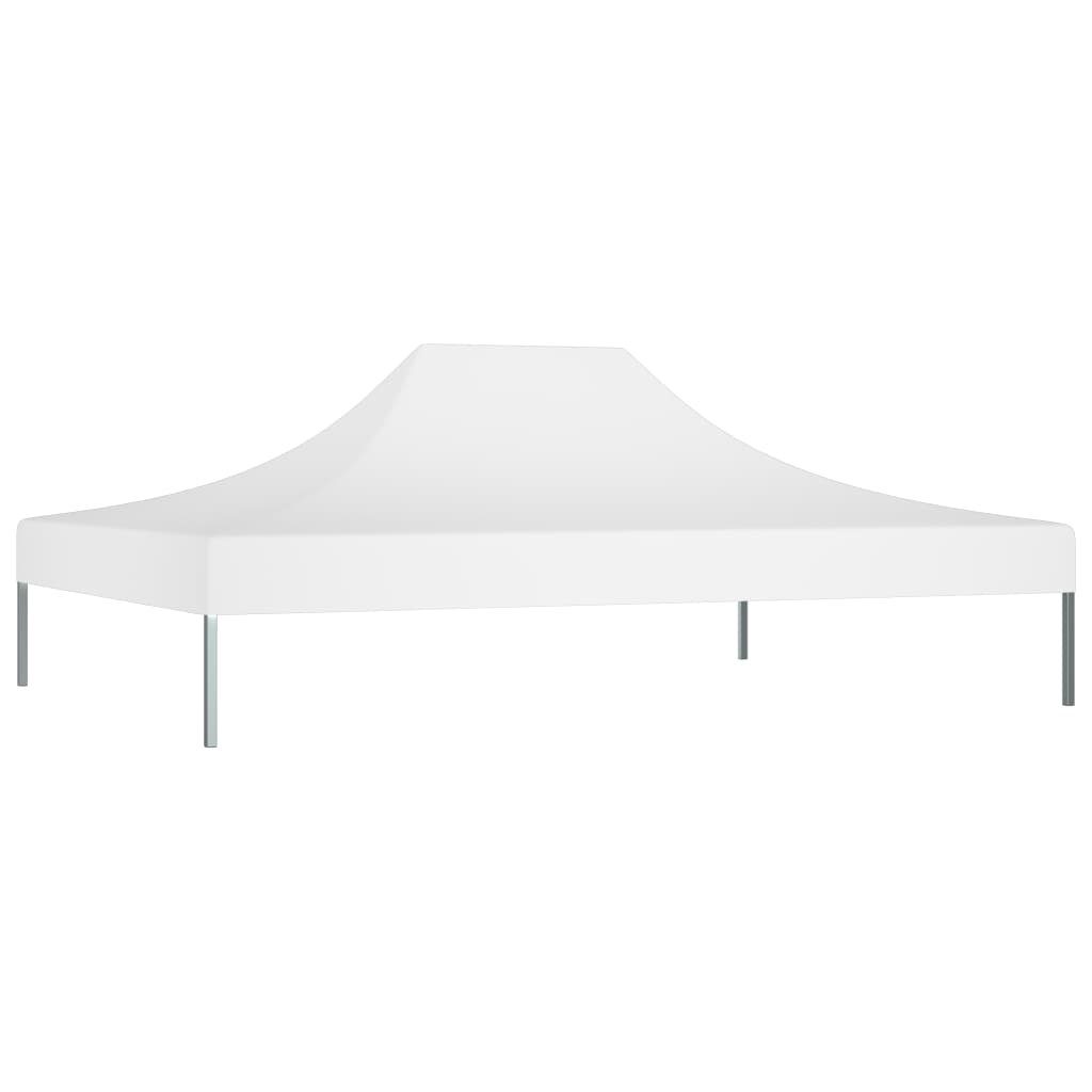 Šotska streha Vidaxl Party 270 g m² 4x3 m bela