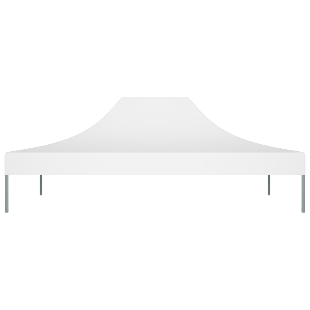 Šotska streha Vidaxl Party 270 g m² 4x3 m bela