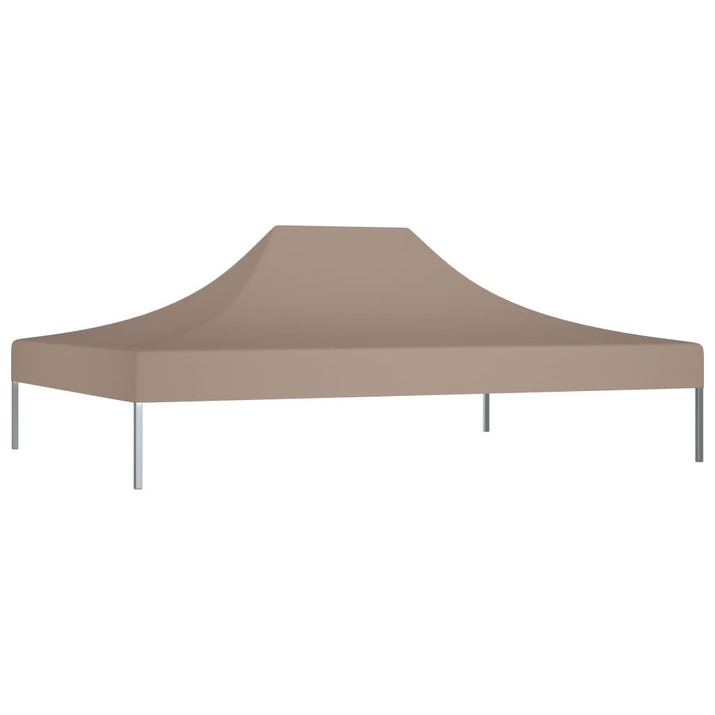 Šotska streha Vidaxl Party 270 g m² 4x3 m taupe