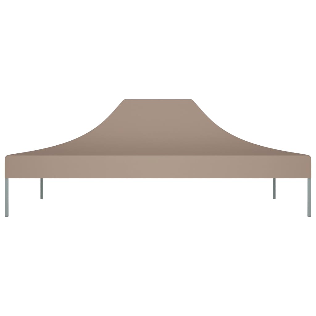 Šotska streha Vidaxl Party 270 g m² 4x3 m taupe