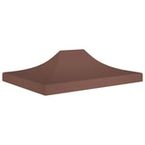 Šotska streha Vidaxl Party 270 g m² 4x3 m rjava