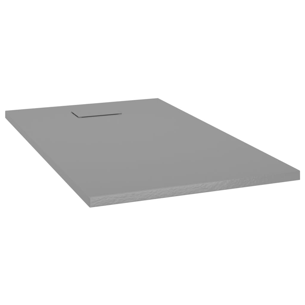 Vidaxl Docho doccia 120x70 cm SMC grigio