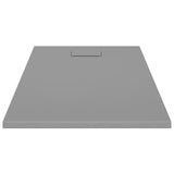 Vidaxl Docho doccia 120x70 cm SMC grigio