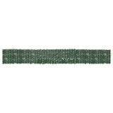 Écran de balcon Vidaxl avec feuilles vert foncé 600x75 cm