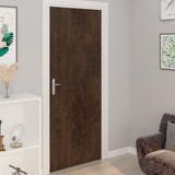 Vidaxl möbler oljor självhäftande 2 st 500x90 cm pvc mörk ek -färgad