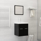 Vidaxl bygget -i vaska med tapp 42x39x18 cm keramisk hvit