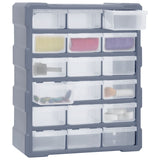 Organizzatore Vidaxl con 18 cassetti medi 38x16x47 cm