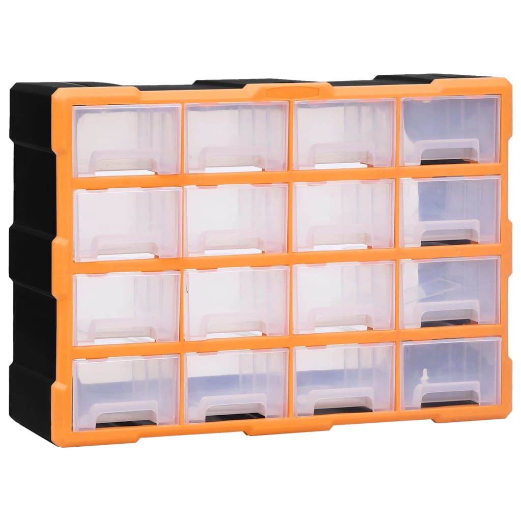 Organizátor Vidaxl se 16 středními zásuvkami 52x16x37 cm