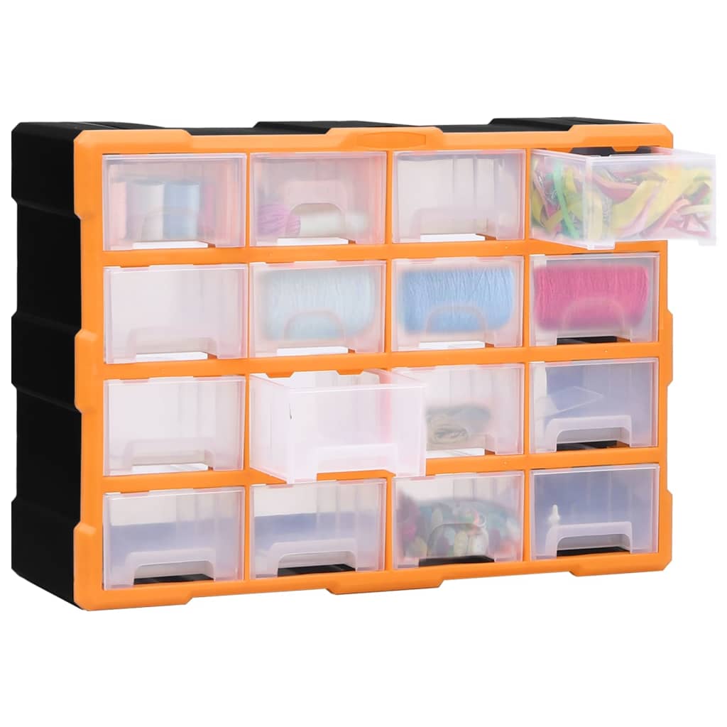 Organizátor Vidaxl se 16 středními zásuvkami 52x16x37 cm