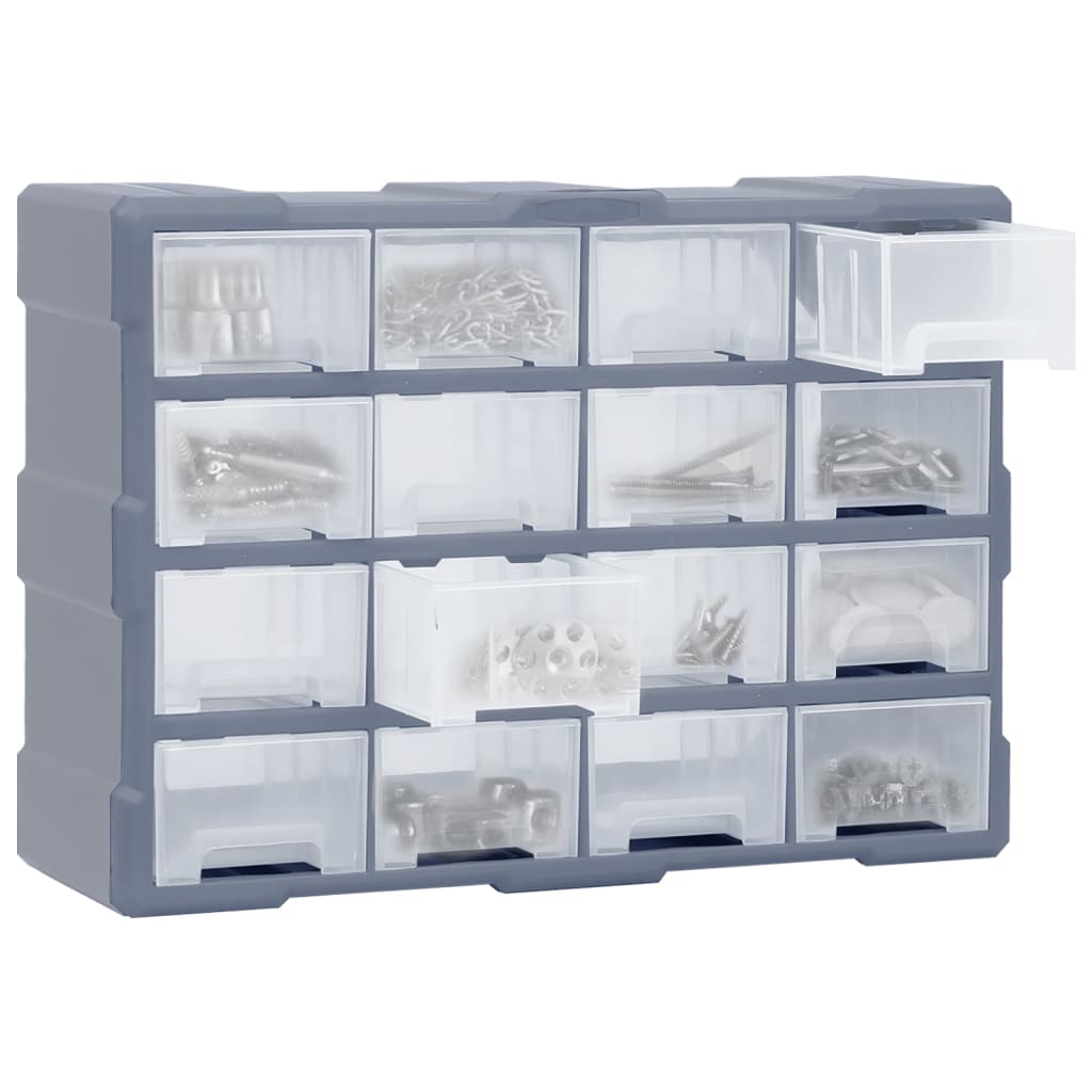 Organizátor Vidaxl se 16 středními zásuvkami 52x16x37 cm