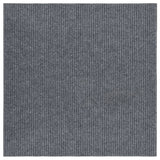 Vidaxl Droogloopmat 100x100 cm Gray