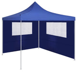 Vidaxl stena s steno z naviji 4x2 m modra