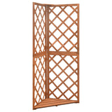 Vidaxl Latwerk Corner model 50x50x145 cm Solid pinewood