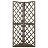 Vidaxl Latwerk Corner Model 50x50x145 cm Trden Pinewood