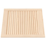 Porte di armadietti Vidaxl con stecche 2 pezzi 61.5x49,4 cm Pino solido